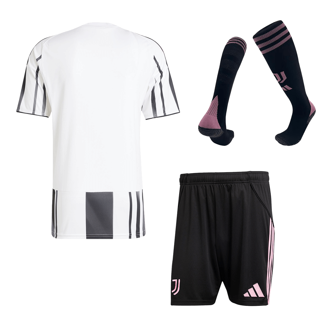 Kit Completo Juventus Casa Uomo 2025/26 - 3 Pezzi