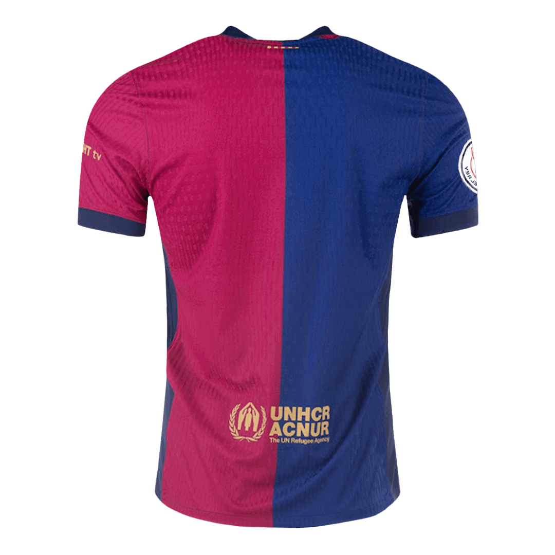 Maglia Gara Barcelona Casa Uomo 2024/25 - Copa del Rey Final