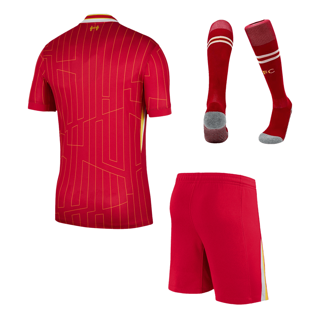 Kit Completo Liverpool Casa Uomo 2024/25 - 3 Pezzi