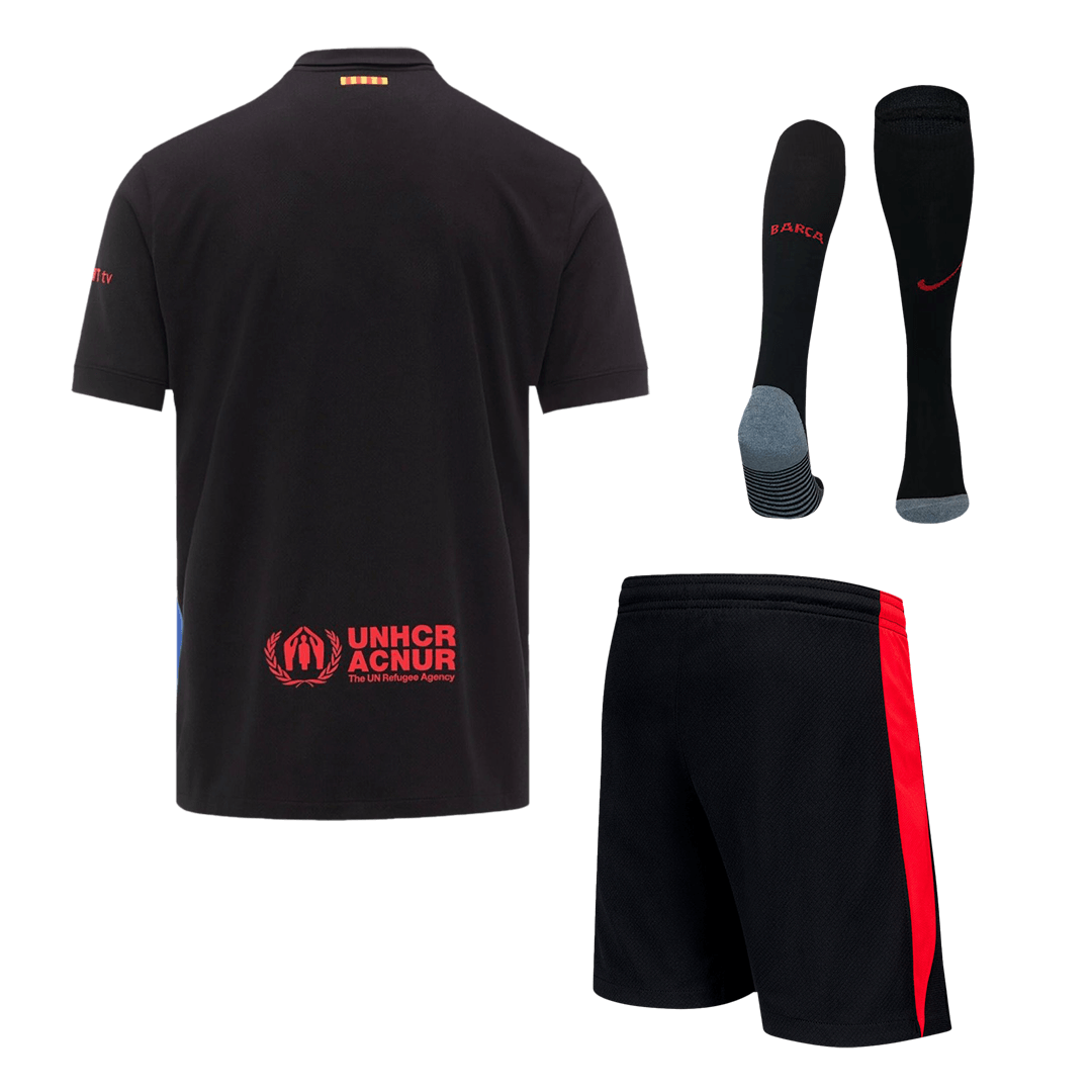 Kit Completo Barcelona Trasferta Uomo 2024/25 - 3 Pezzi