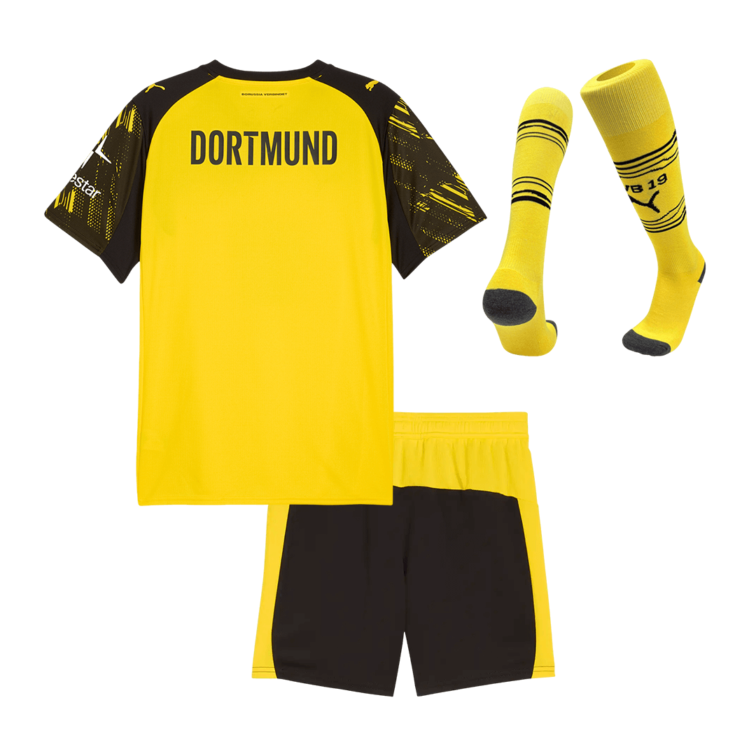 Completo Bambino Borussia Dortmund Casa 2025/26 - 3 Pezzi
