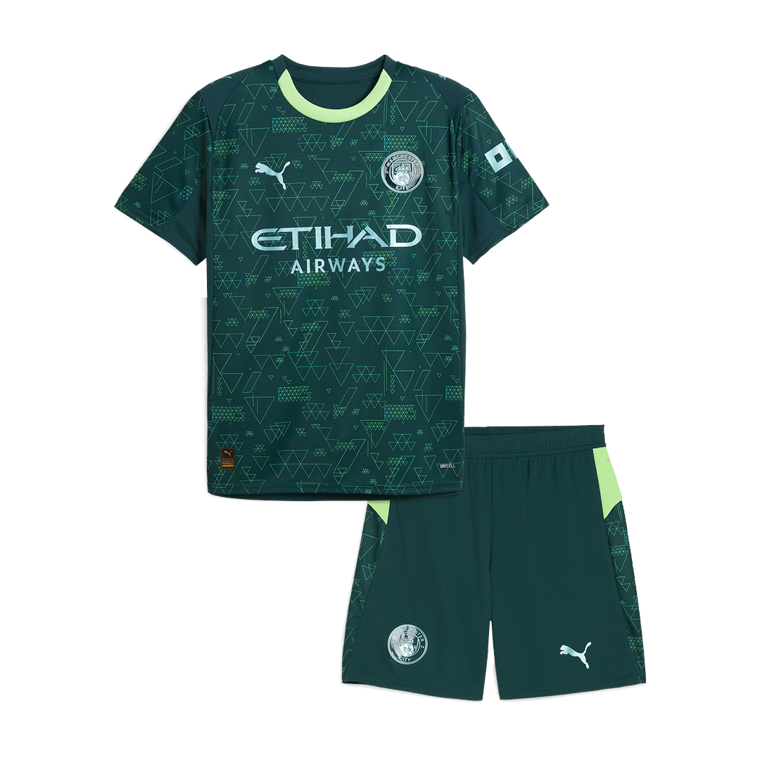 Base Kit Bambino Manchester City 2025/26 - 2 Pezzi