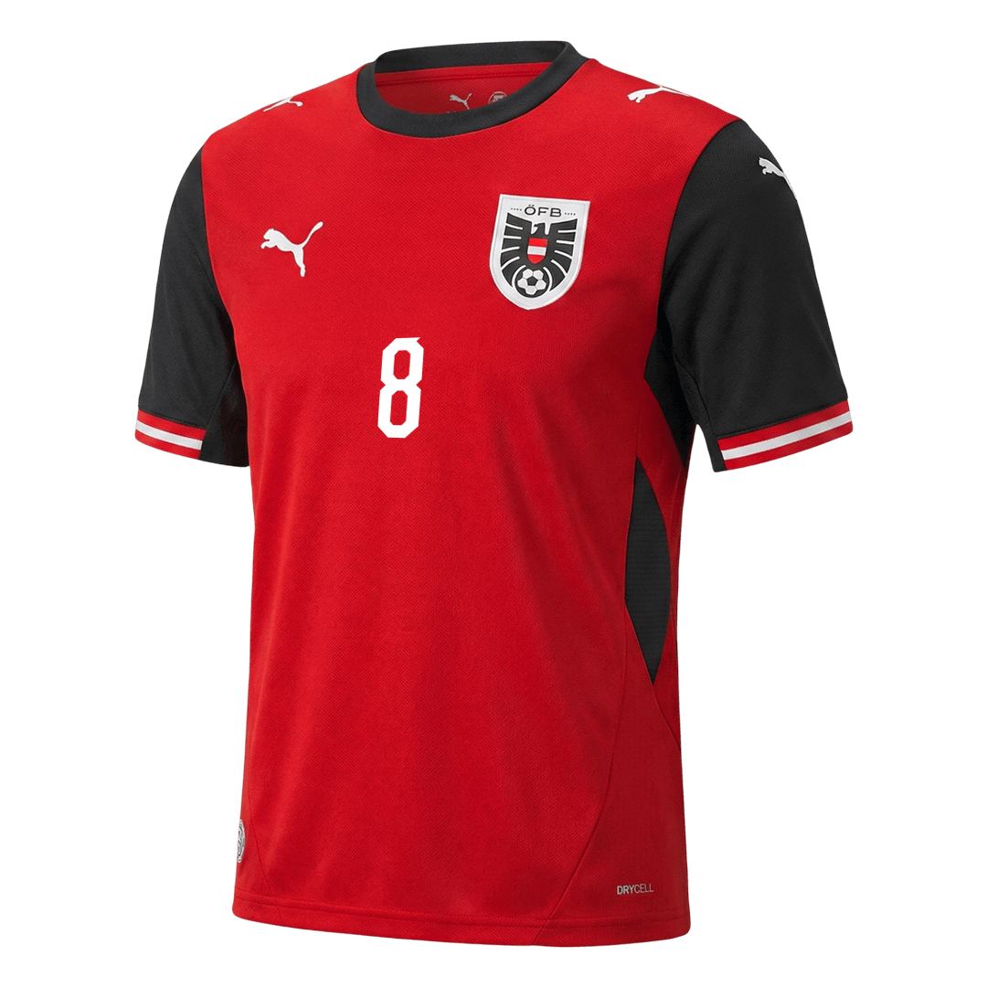 Maglia Replica Austria Casa ALABA #8 Uomo 2026
