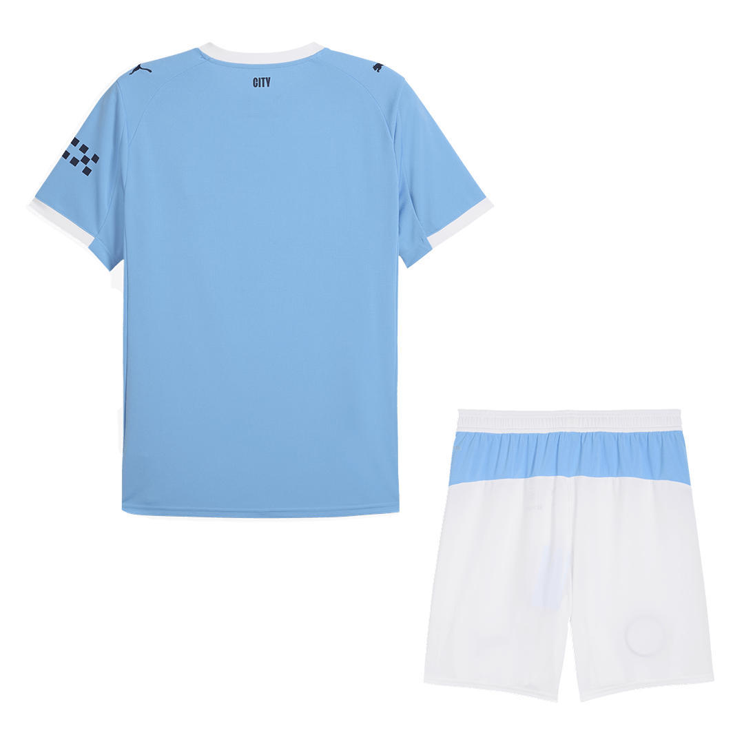 Completo Base Manchester City Casa Uomo 2025/26 - 2 Pezzi