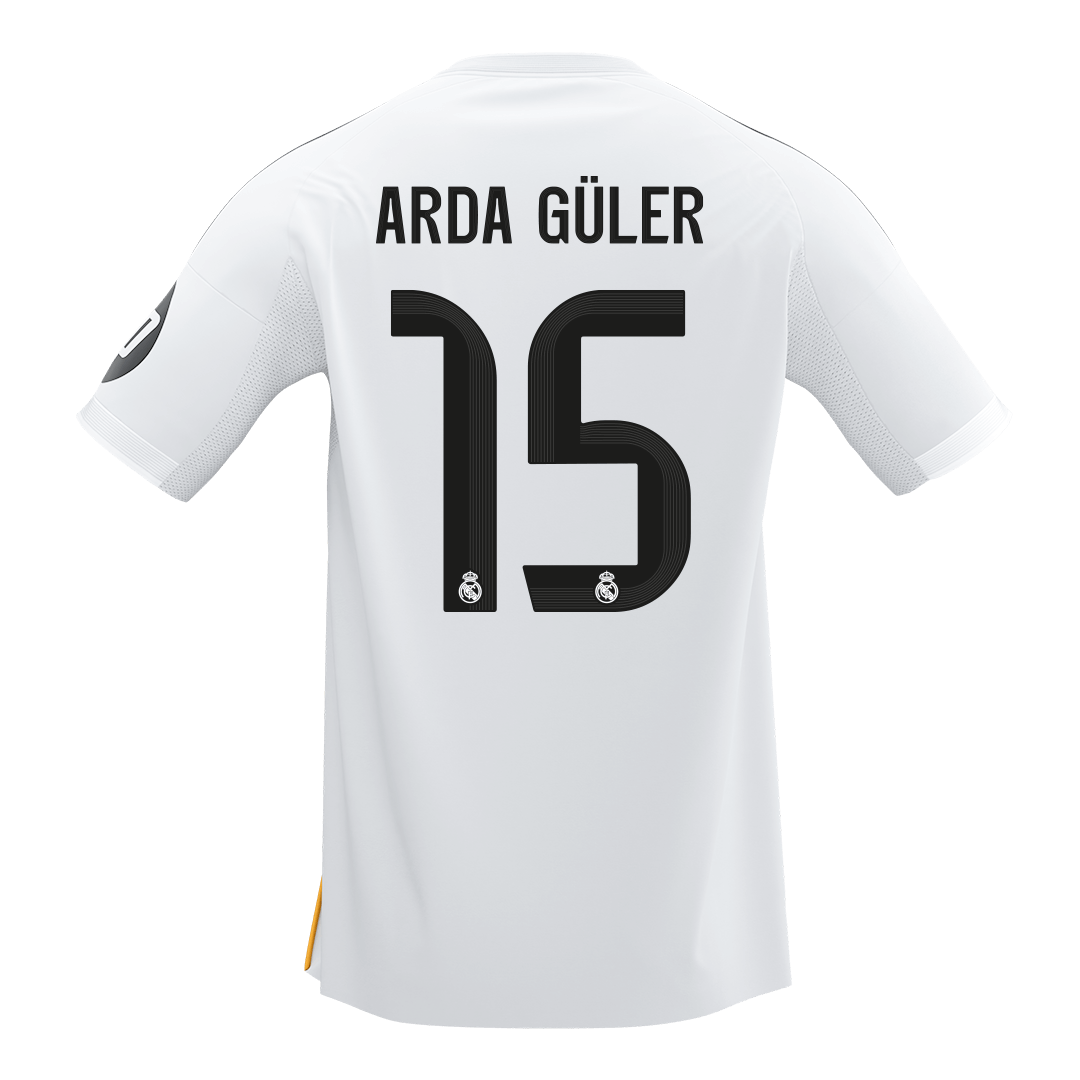 Maglia Replica Real Madrid Casa ARDA GÜLER #15 Uomo 2025/26