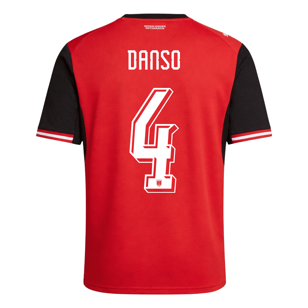 Maglia Replica Austria Casa DANSO #4 Uomo 2026