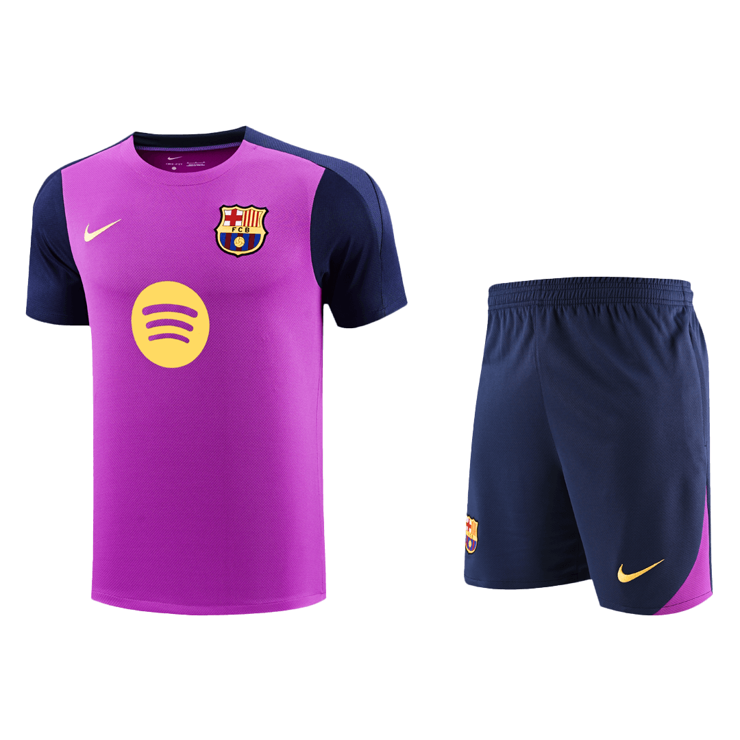 Completo Base Barcelona Pre-Partita Uomo 2025/26 - 2 Pezzi