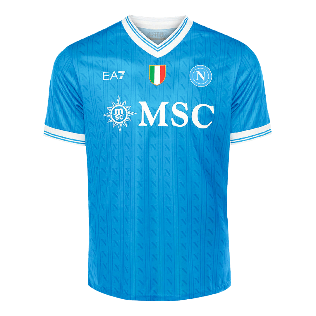 Maglia Replica Napoli Casa DE BRUYNE #11 Uomo 2025/26