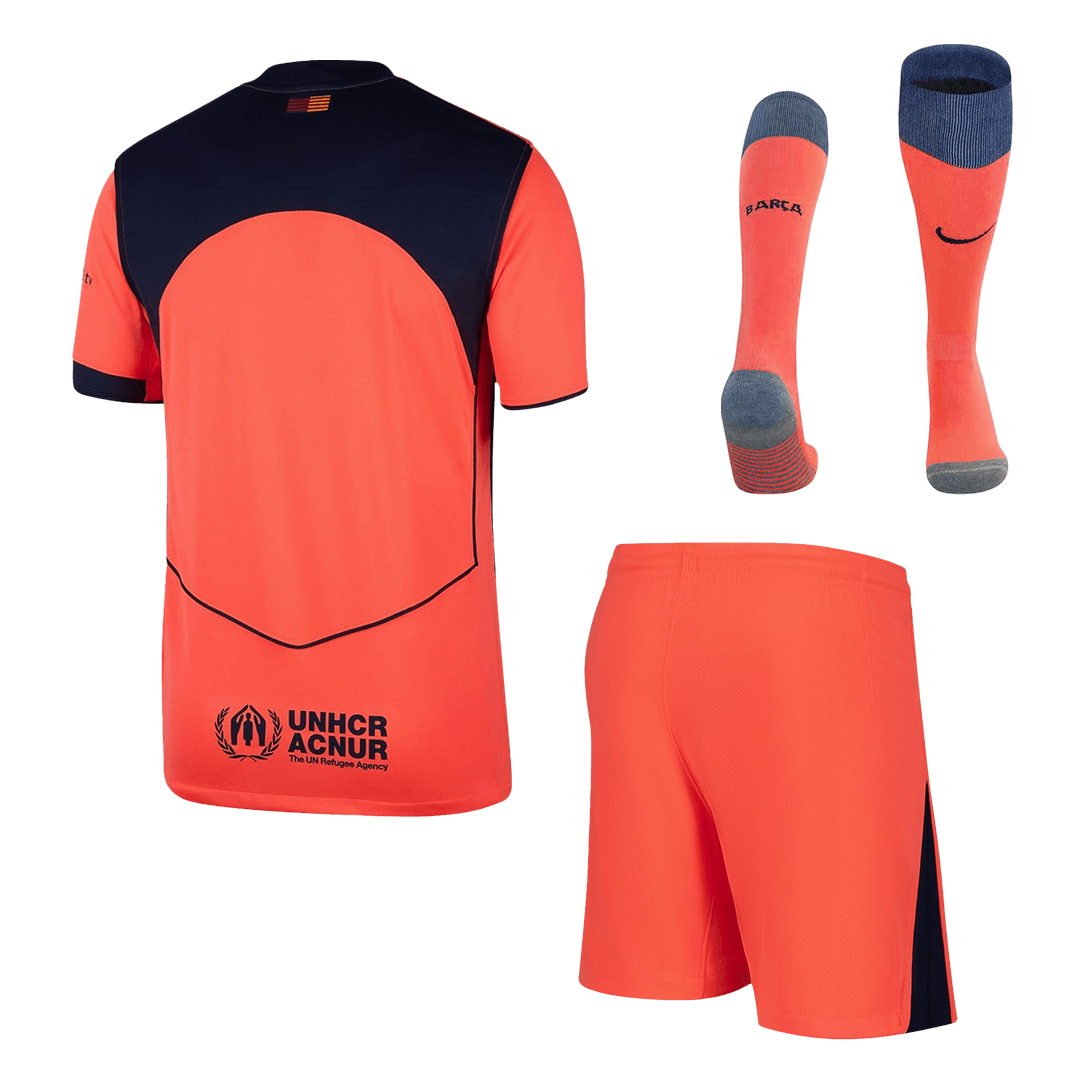 Kit Completo Barcelona Terza Uomo 2025/26 - 3 Pezzi