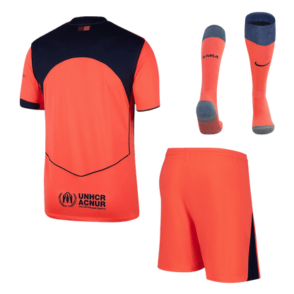 Kit Completo Barcelona Terza Uomo 2025/26 - 3 Pezzi