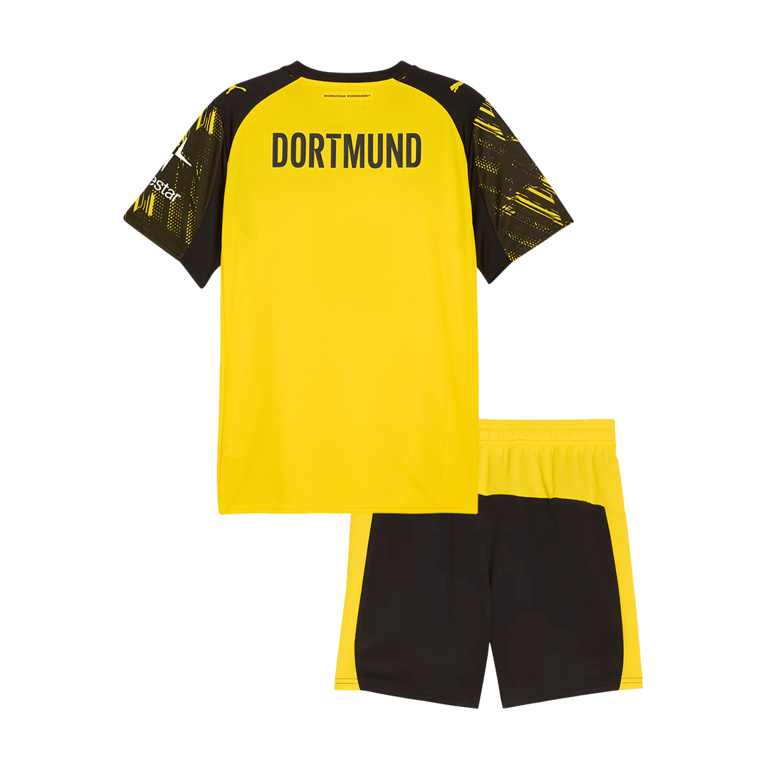 Base Kit Bambino Borussia Dortmund Casa 2025/26 - 2 Pezzi