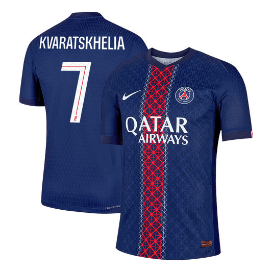 Maglia Gara PSG Casa KVARATSKHELIA #7 Uomo 2025/26