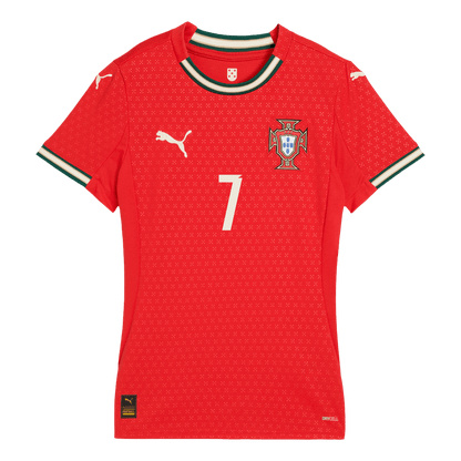 Maglia Replica Portugal Casa RONALDO #7 Donna 2025