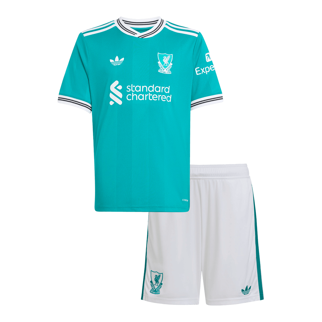 Base Kit Bambino Liverpool Terza 2025/26 - 2 Pezzi