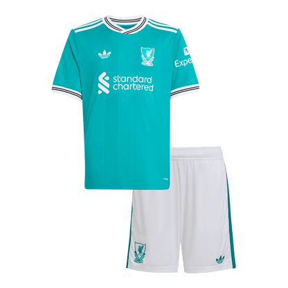 Base Kit Bambino Liverpool Terza 2025/26 - 2 Pezzi