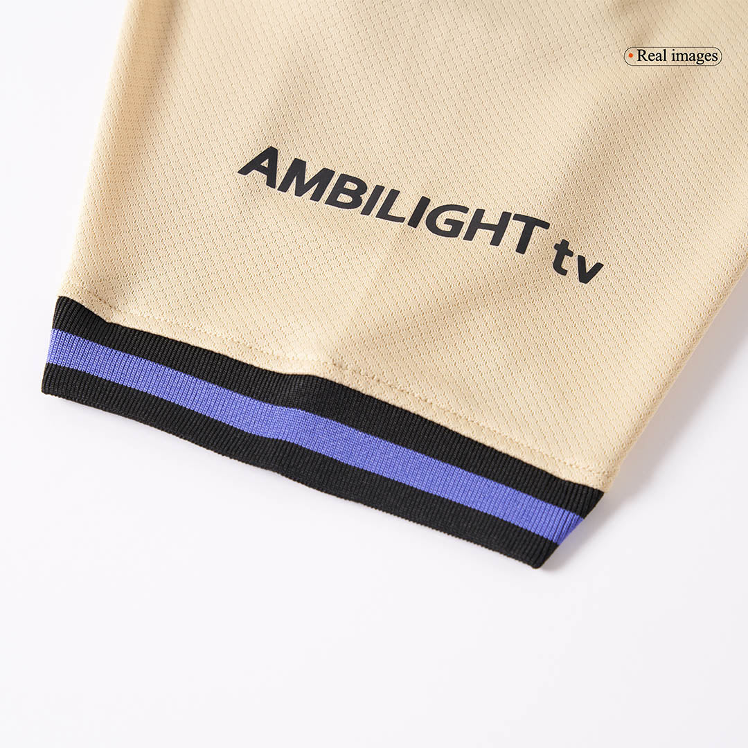 Maglia Replica Barcelona Trasferta RAPHINHA #11 Uomo 2025/26 - UCL