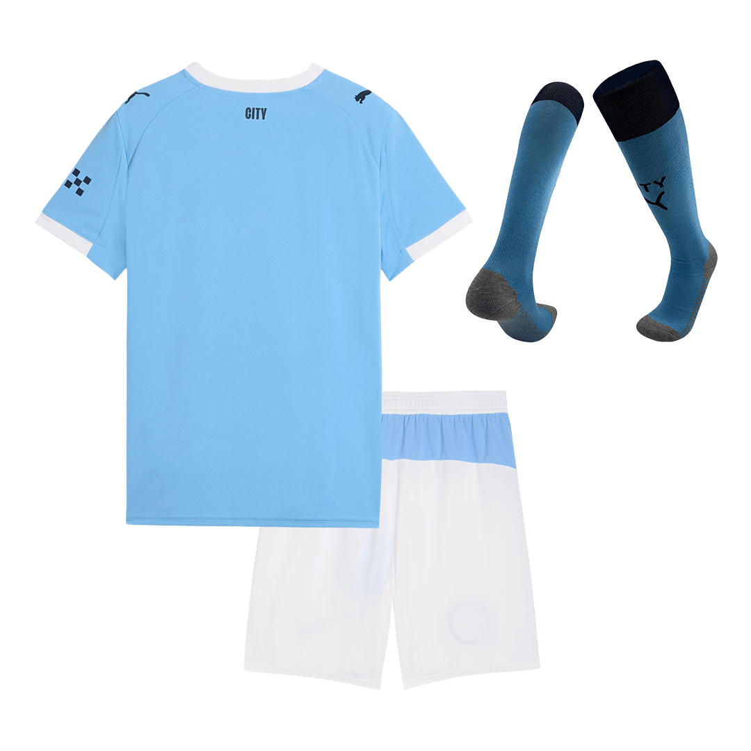 Completo Bambino Manchester City Casa 2025/26 - 3 Pezzi