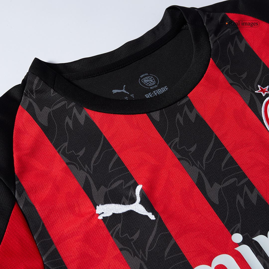 Kit Completo AC Milan Casa Uomo 2025/26 - 3 Pezzi