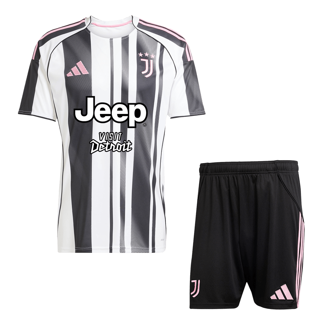 Completo Base Juventus Casa Uomo 2025/26 - 2 Pezzi