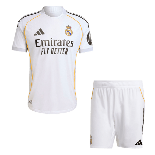 Completo Base Gara Real Madrid Casa Uomo 2025/26 - 2 Pezzi