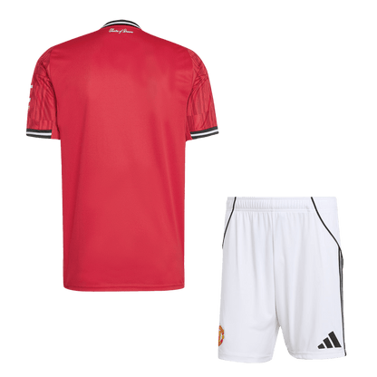 Completo Base Manchester United Casa Uomo 2025/26 - 2 Pezzi