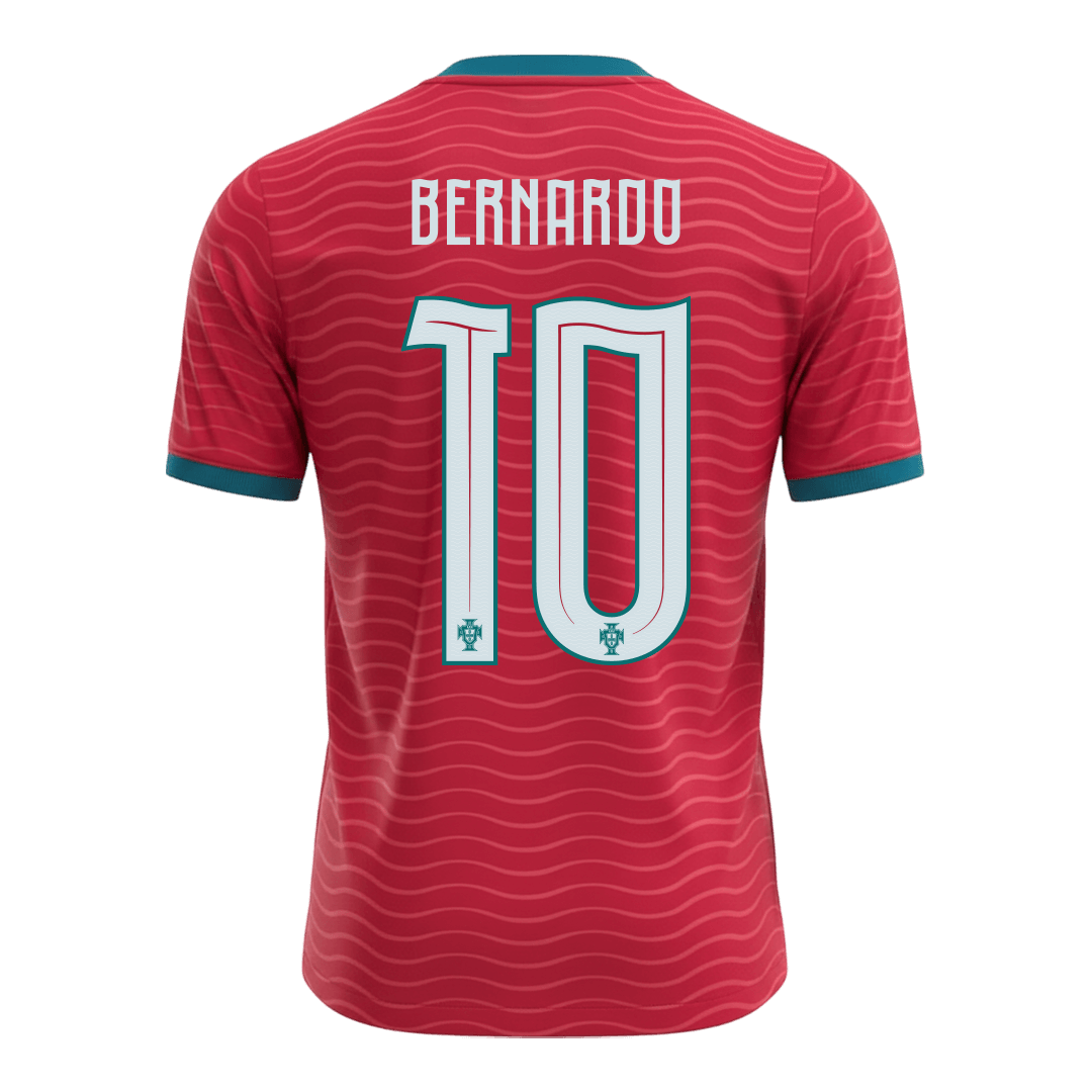 Maglia Replica Portogallo Casa BERNARDO #10 Uomo 2026