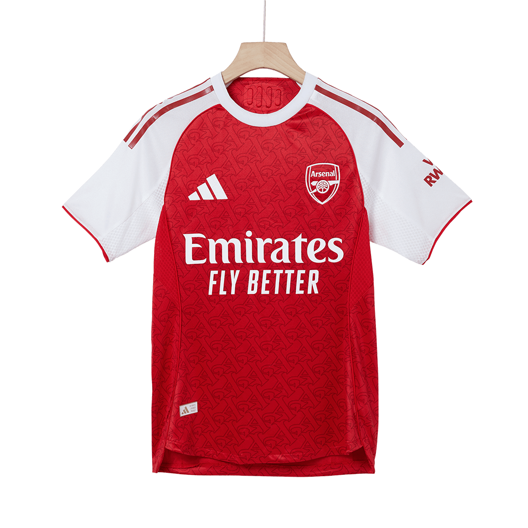 Maglia Gara Arsenal Casa SALIBA #2 Uomo 2025/26