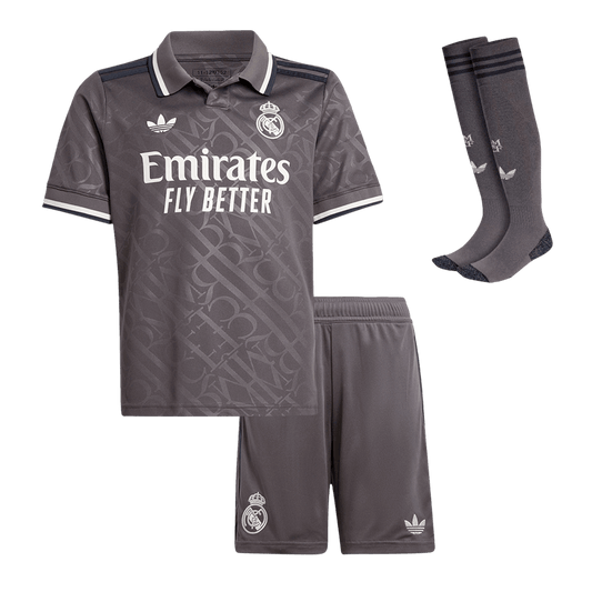 Completo Bambino Real Madrid Terza 2024/25 - 3 Pezzi