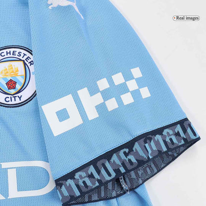 Completo Base Manchester City Casa Uomo - 2 Pezzi