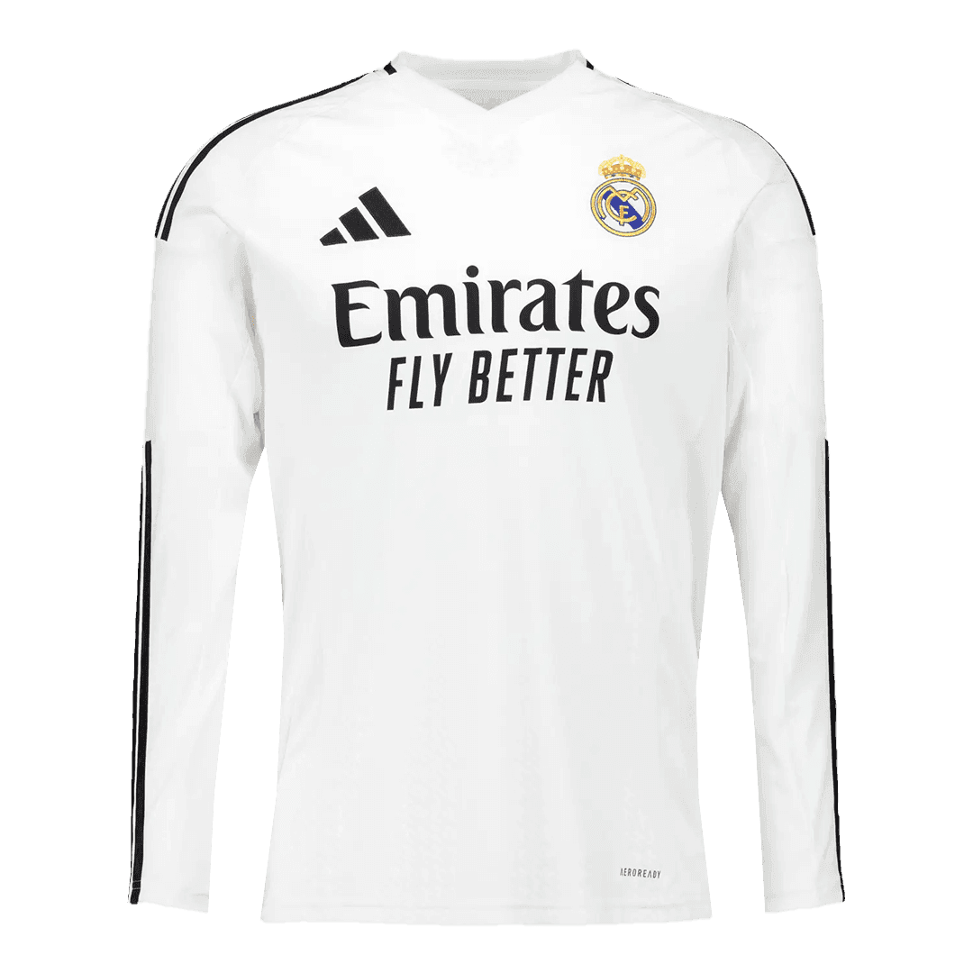 Maglia Replica Real Madrid Casa Uomo 2024/25 - Manica Lunga