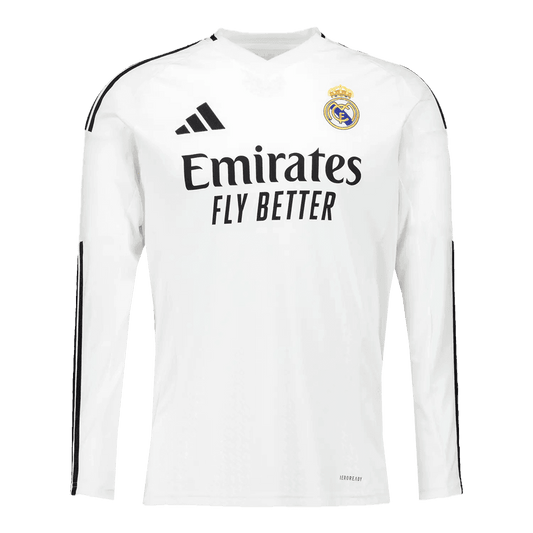 Maglia Replica Real Madrid Casa Uomo 2024/25 - Manica Lunga
