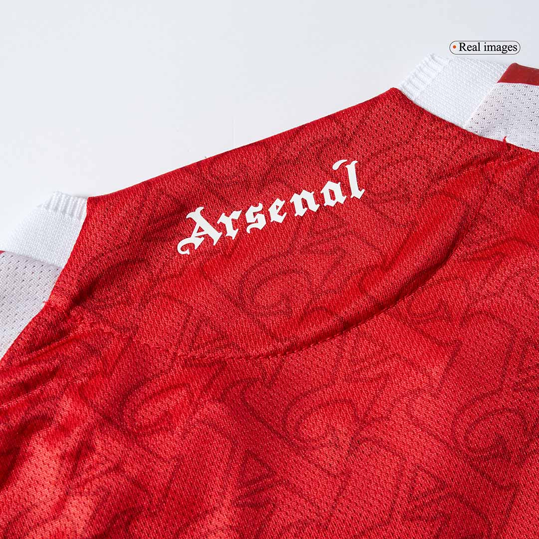 Maglia Gara Arsenal Casa SALIBA #2 Uomo 2025/26