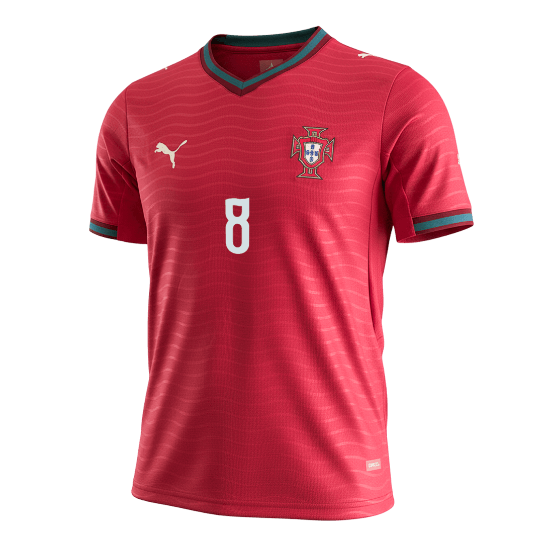 Maglia Replica Portogallo Casa B.FERNANDES #8 Uomo 2026