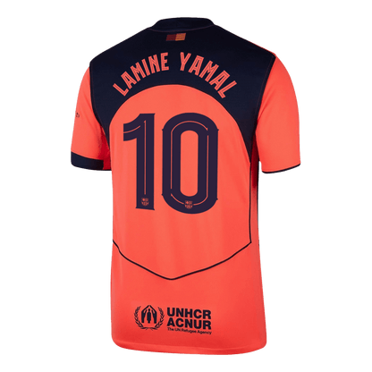 Maglia Replica Barcelona Terza LAMINE YAMAL #10 Uomo 2025/26