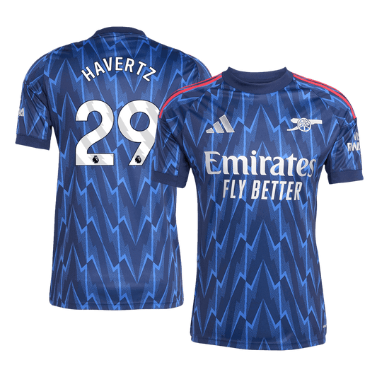 Maglia Replica Arsenal Trasferta HAVERTZ #29 Uomo 2025/26