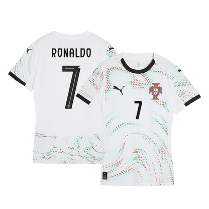 Maglia Replica Portugal Trasferta RONALDO #7 Donna 2025
