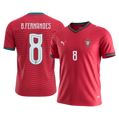 Maglia Replica Portogallo Casa B.FERNANDES #8 Uomo 2026
