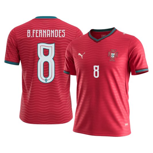 Maglia Replica Portogallo Casa B.FERNANDES #8 Uomo 2026