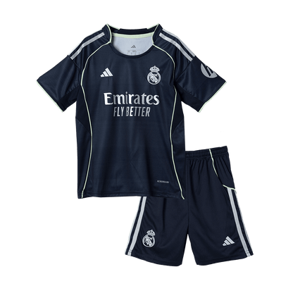 Base Kit Bambino Real Madrid Trasferta 2025/26 - 2 Pezzi
