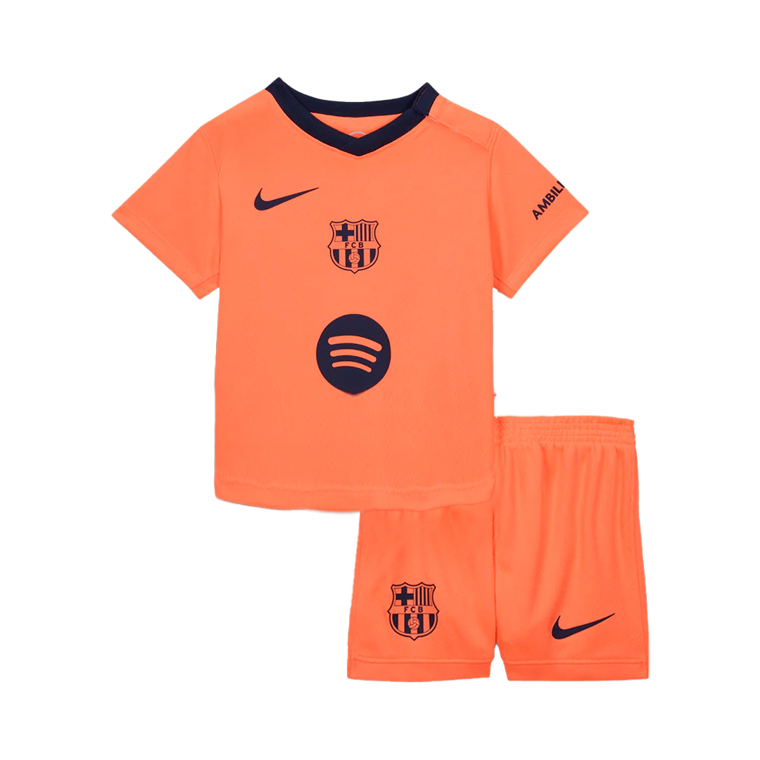 Base Kit Bambino Barcelona Terza 2025/26 - 2 Pezzi