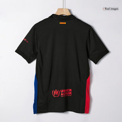 Maglia Replica Barcelona Trasferta LAMINE YAMAL #19 Uomo 2024/25