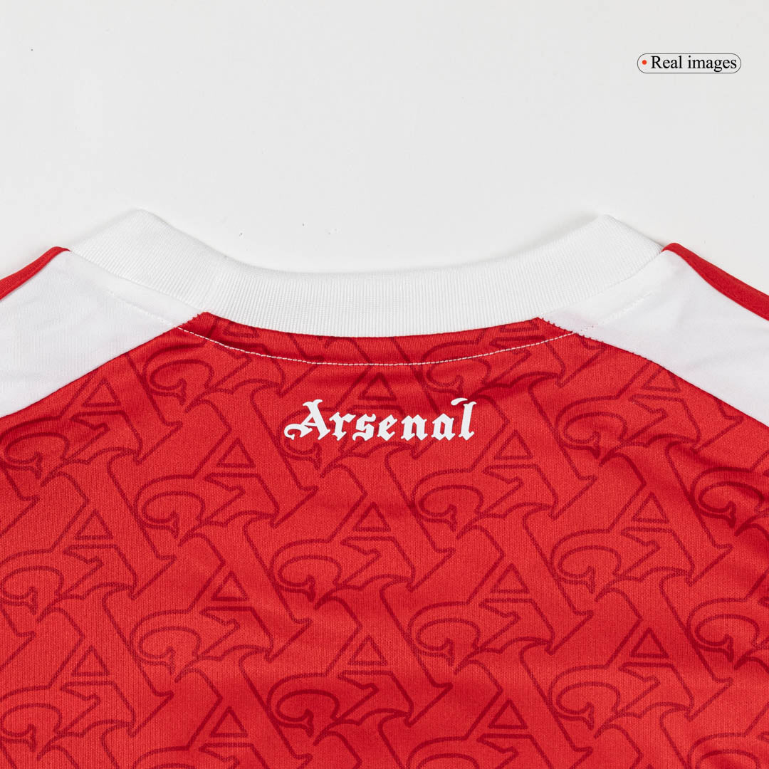 Maglia Replica Arsenal Casa SALIBA #2 Uomo 2025/26