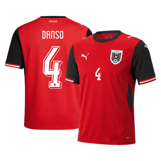 Maglia Replica Austria Casa DANSO #4 Uomo 2026