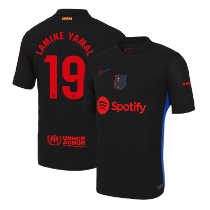 Maglia Gara Barcelona Trasferta LAMINE YAMAL #19 Uomo 2024/25