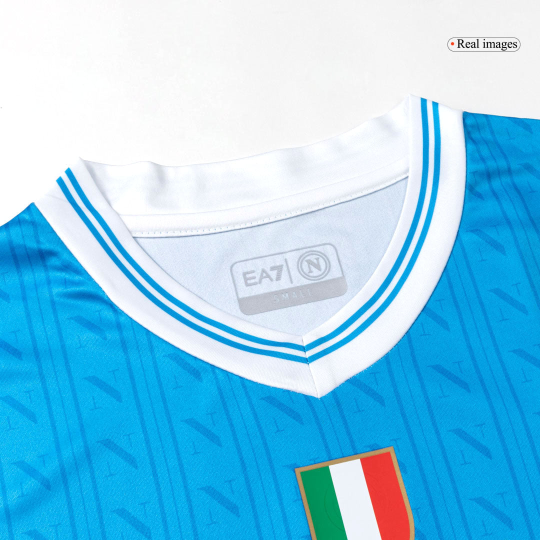 Maglia Replica Napoli Casa LUKAKU #9 Uomo 2025/26