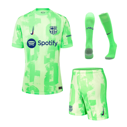 Kit Completo Barcelona Terza Uomo 2024/25 - 3 Pezzi