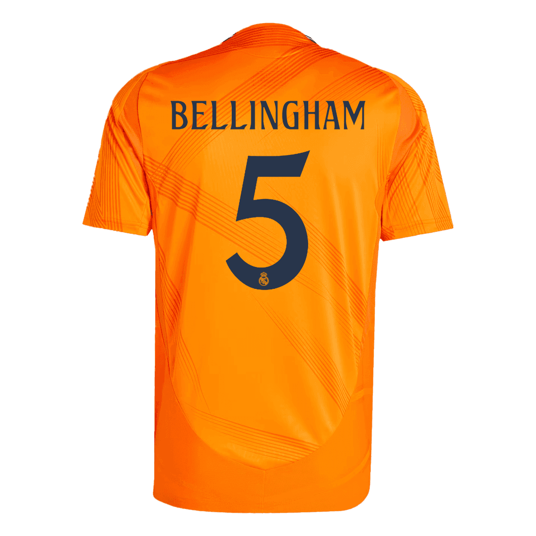 Maglia Gara Real Madrid Trasferta BELLINGHAM #5 Uomo 2024/25