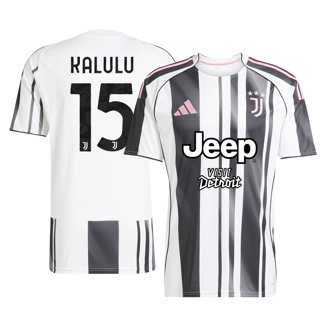 Maglia Replica Juventus Casa KALULU #15 Uomo 2025/26