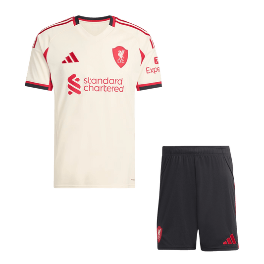 Completo Base Liverpool Trasferta Uomo 2025/26 - 2 Pezzi