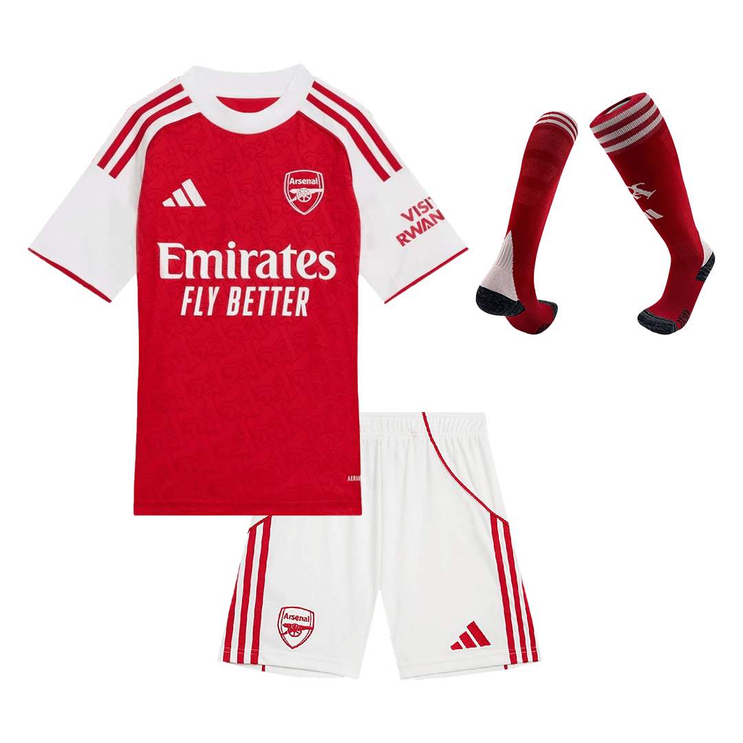 Completo Bambino Arsenal Casa 2025/26 - 3 Pezzi